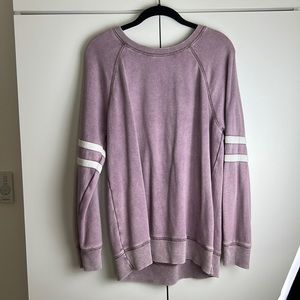 American Eagle stripped sweat shirt